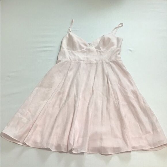 Guess Pink Slip Mini Dress Floral Print Fit & Flare Size Medium - Picture 5 of 16